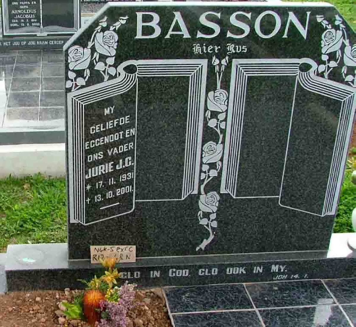 BASSON Jurie J.G. 1931-2001