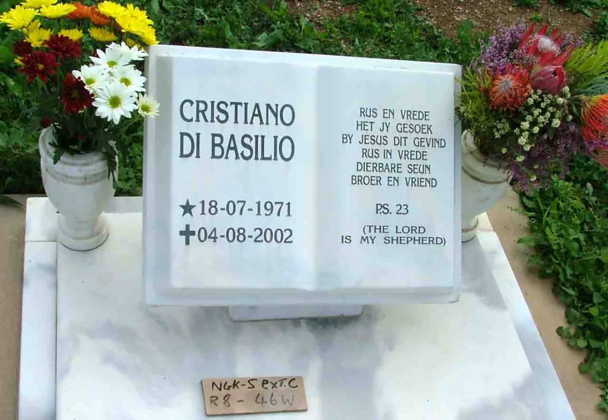 BASILIO Christiano, di 1971-2002