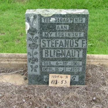 BLIGNAUT Stefanus F. 1901-1959