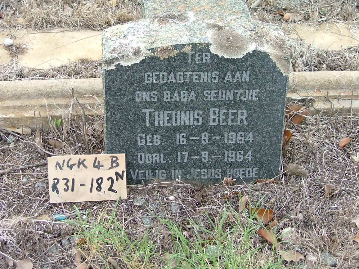 BEER Theunis 1964-1964