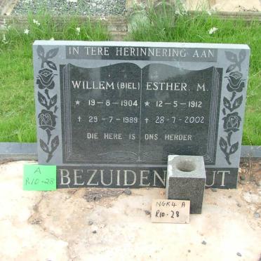 BEZUIDENHOUT Willem 1904-1989 &amp; Esther M. 1912-2002