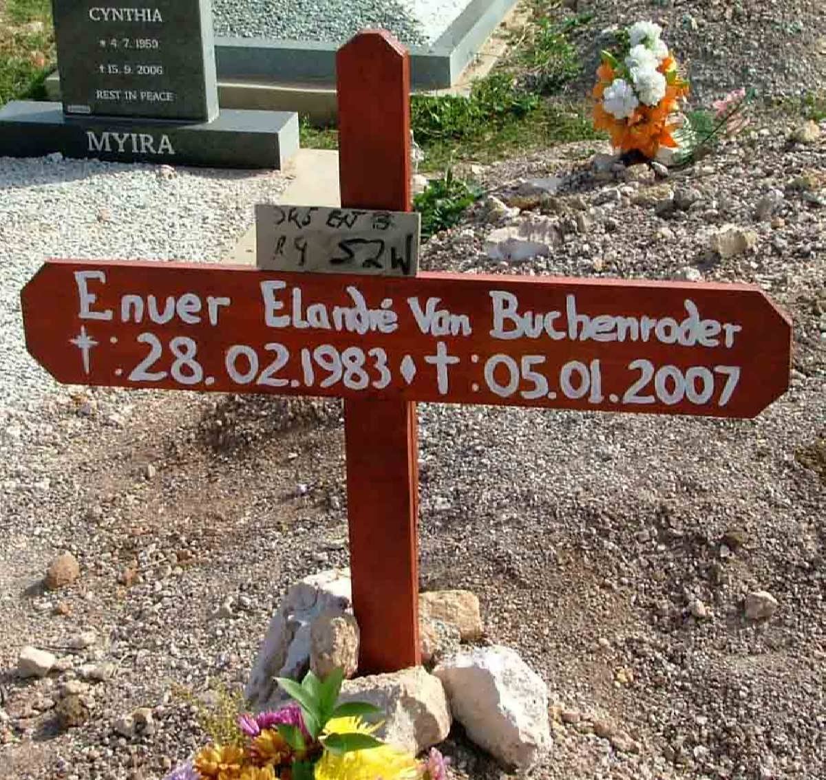 BUCHENRODER Enver Elandré, van 1983-2007
