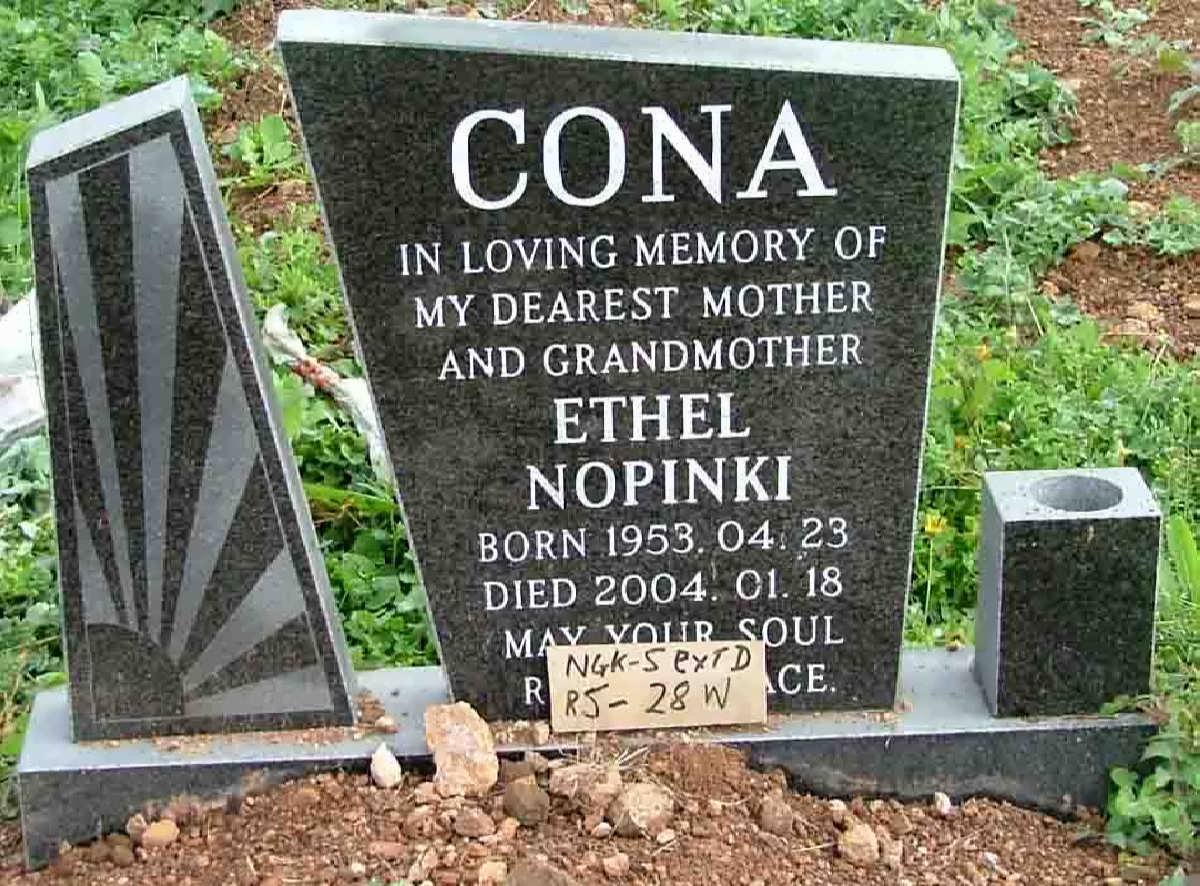 CONA Ethel Nopinki 1953-2004