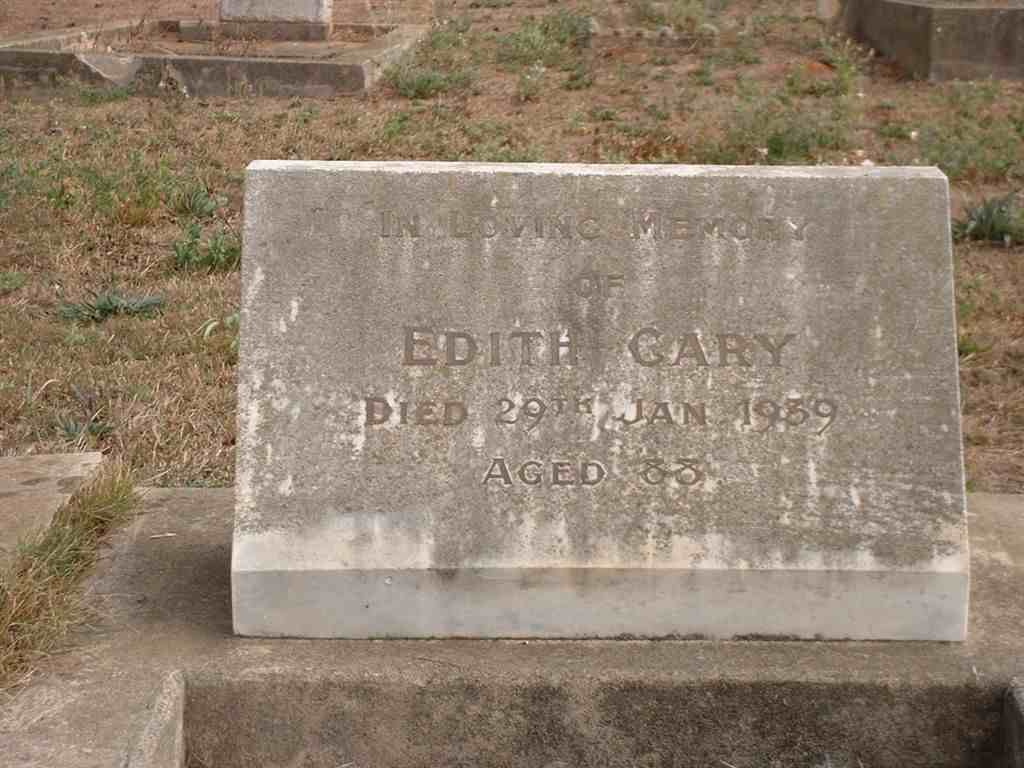 CARY Edith 1852-1939