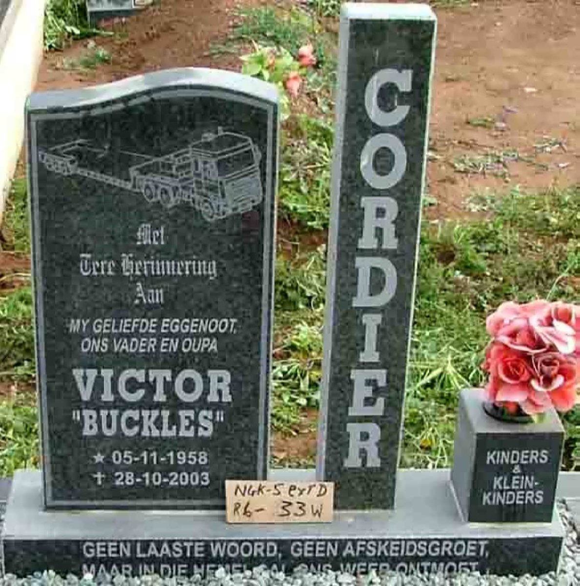 CORDIER Victor 1958-2003
