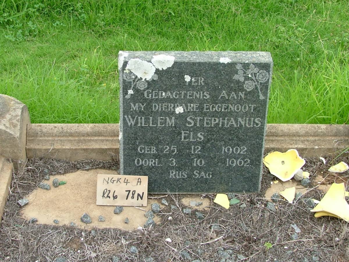 ELS Willem Stephanus 1902-1962
