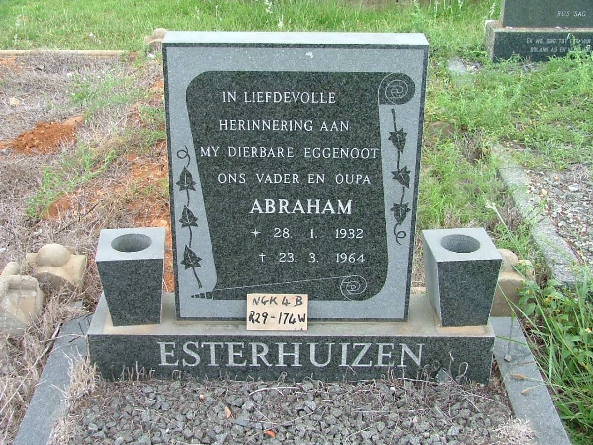 ESTERHUIZEN Abraham 1932-1964