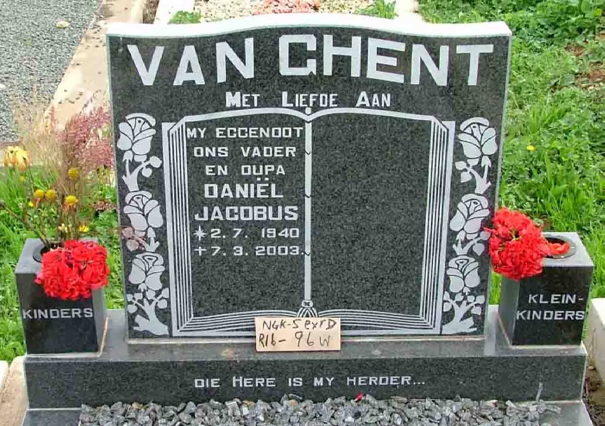GHENT Daniël Jacobus, van 1940-2003