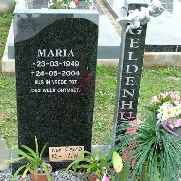 GELDENHUYS Maria 1949-2004