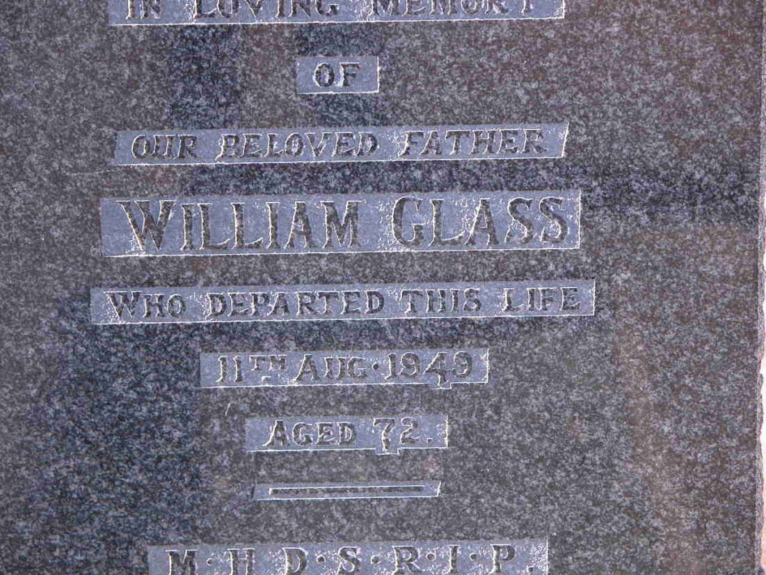 GLASS William -1949