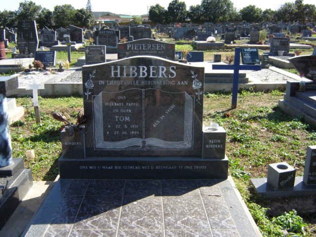 HIBBERS Tom 1951-1999