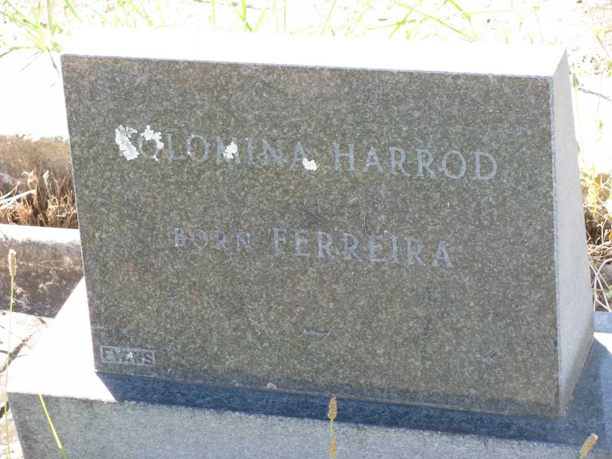 HARROD Solomina nee FERREIRA