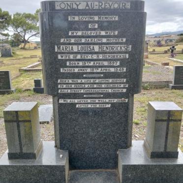 HENDRICKSE Maria Louisa 1897-1949