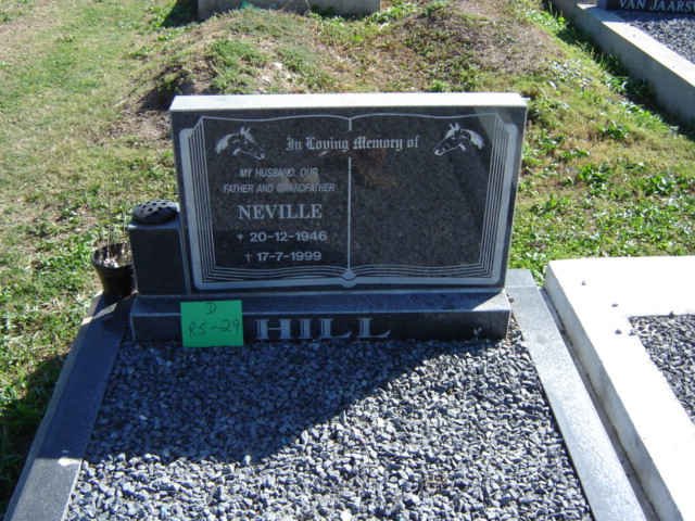 HILL Neville 1946-1999