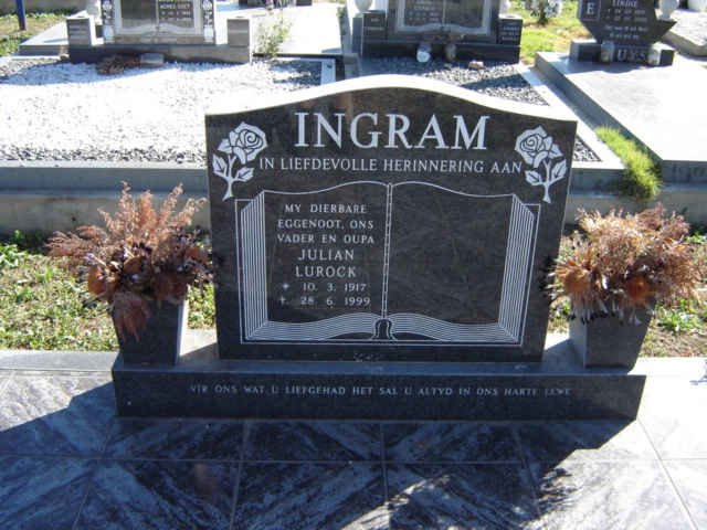 INGRAM Julian Lurock 1917-1999