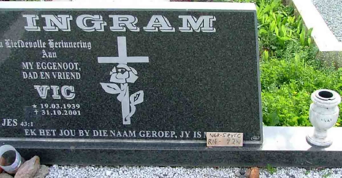 INGRAM Vic 1939-2001