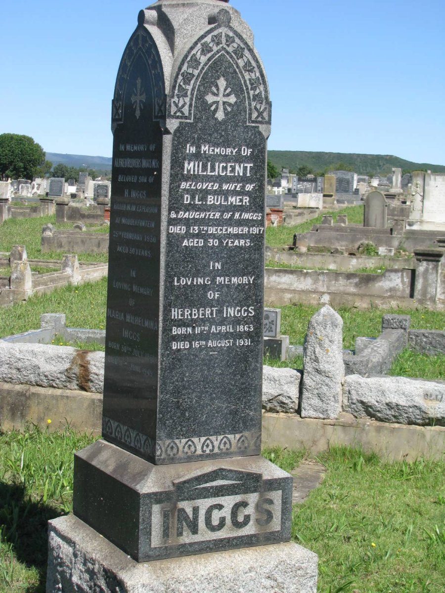INGGS Herbert 1863-1931 :: BULMER Millicent -1917