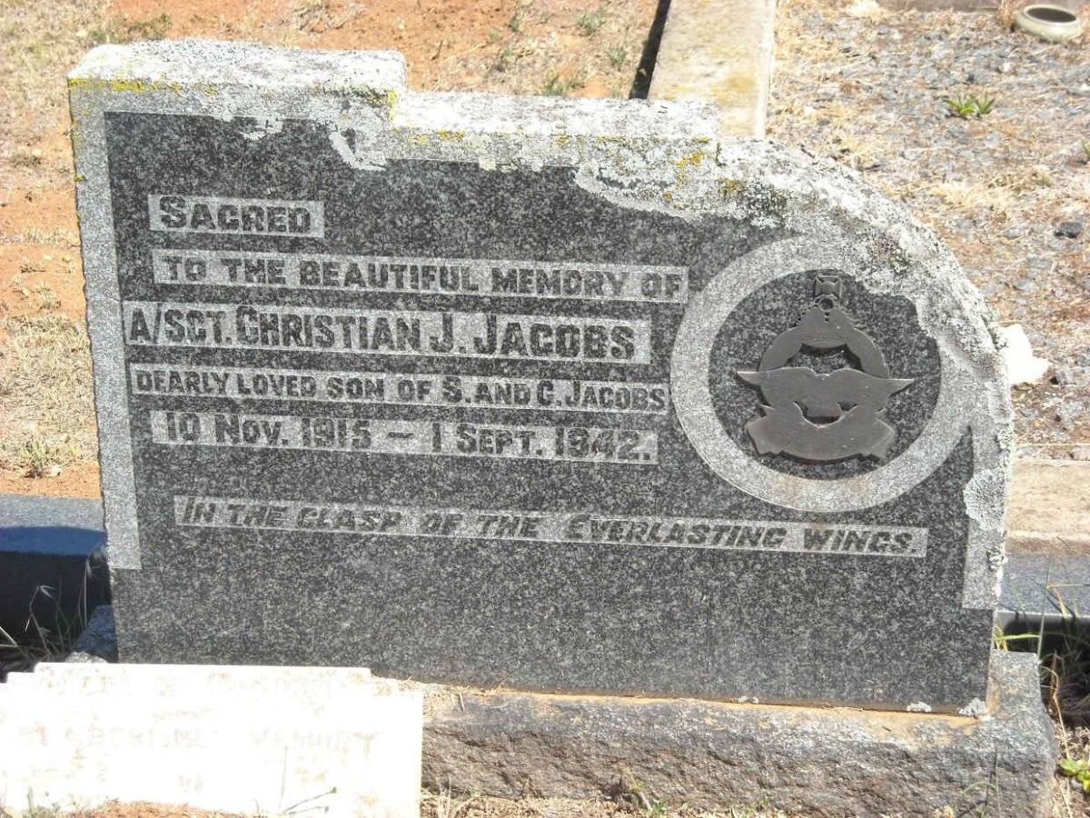 JACOBS Christian J. 1915-1942