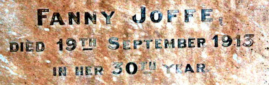 JOFFE Fanny -1913