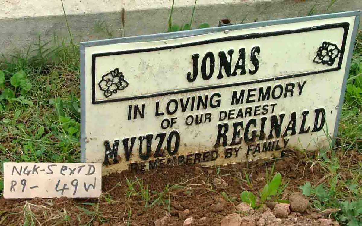 JONAS Mvuzo Reginald 
