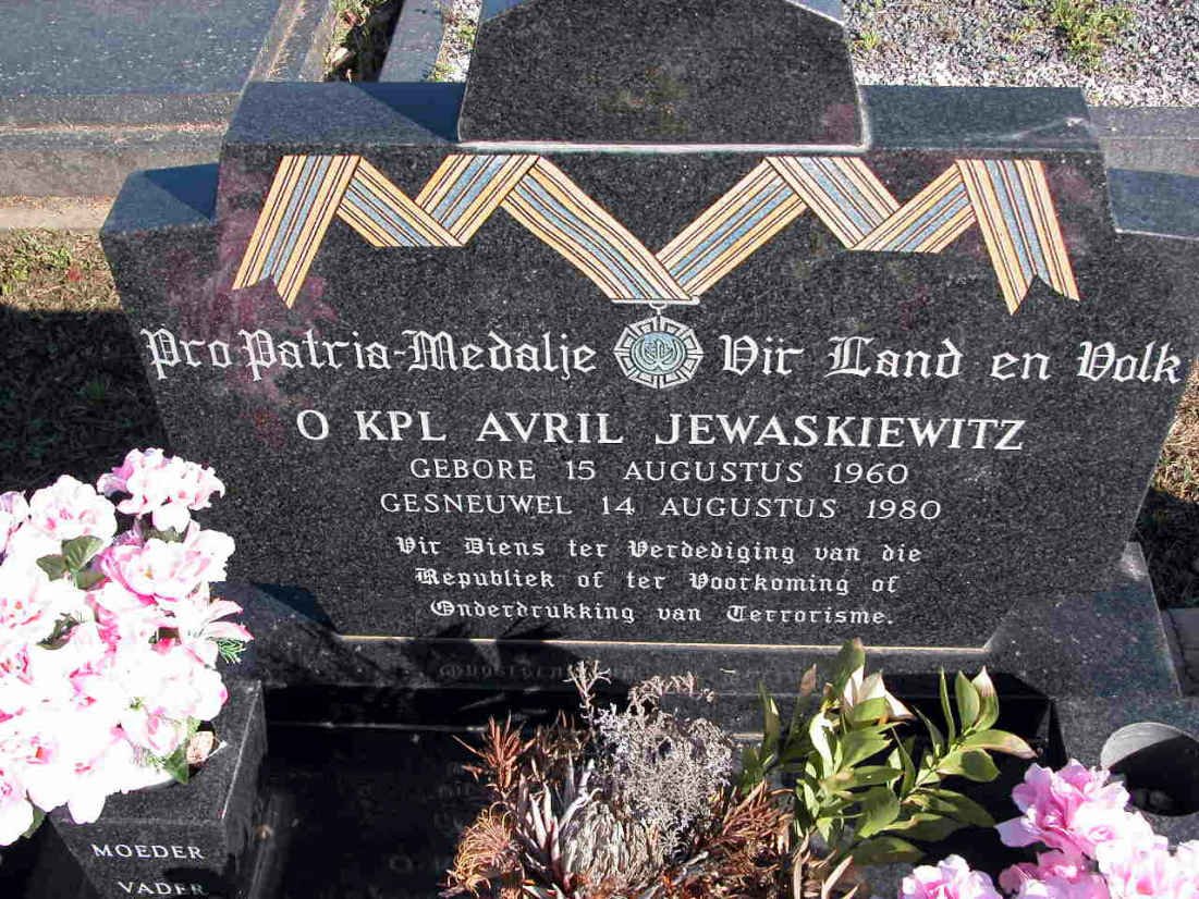 JEWASKIEWITZ Avril 1960-1980