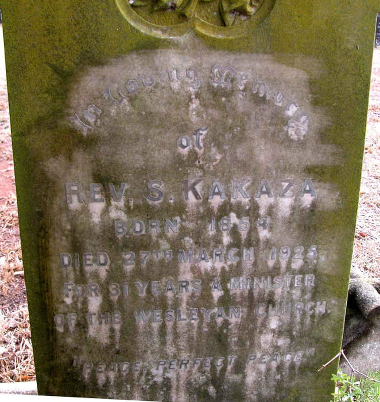 KAKAZA S. 1854-1925