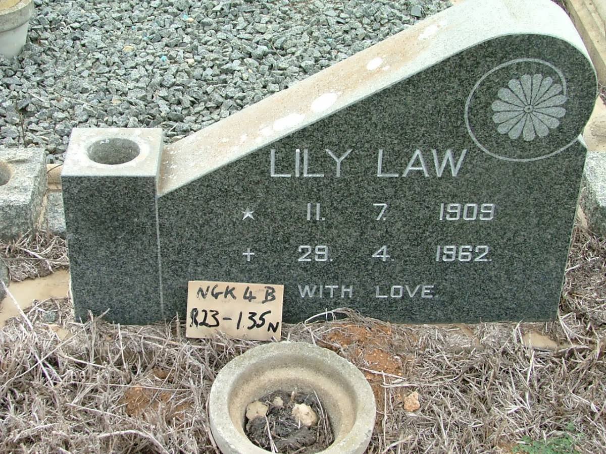 LAW Lily 1909-1962