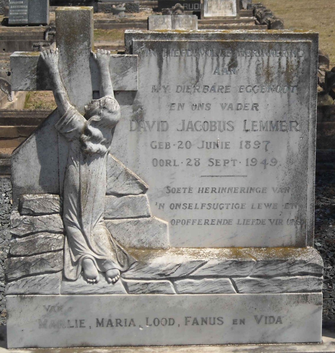 LEMMER David Jacobus 1897-1949