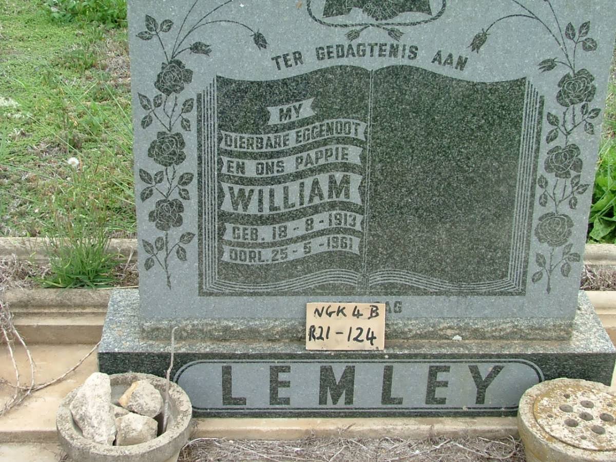 LEMLEY William 1913-1961
