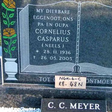 MEYER Cornelius Casparus  1936-2005