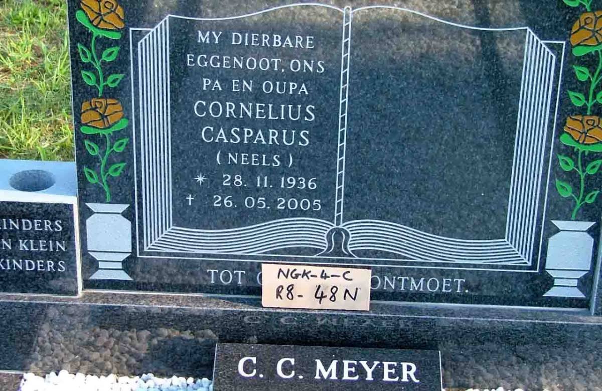 MEYER Cornelius Casparus  1936-2005