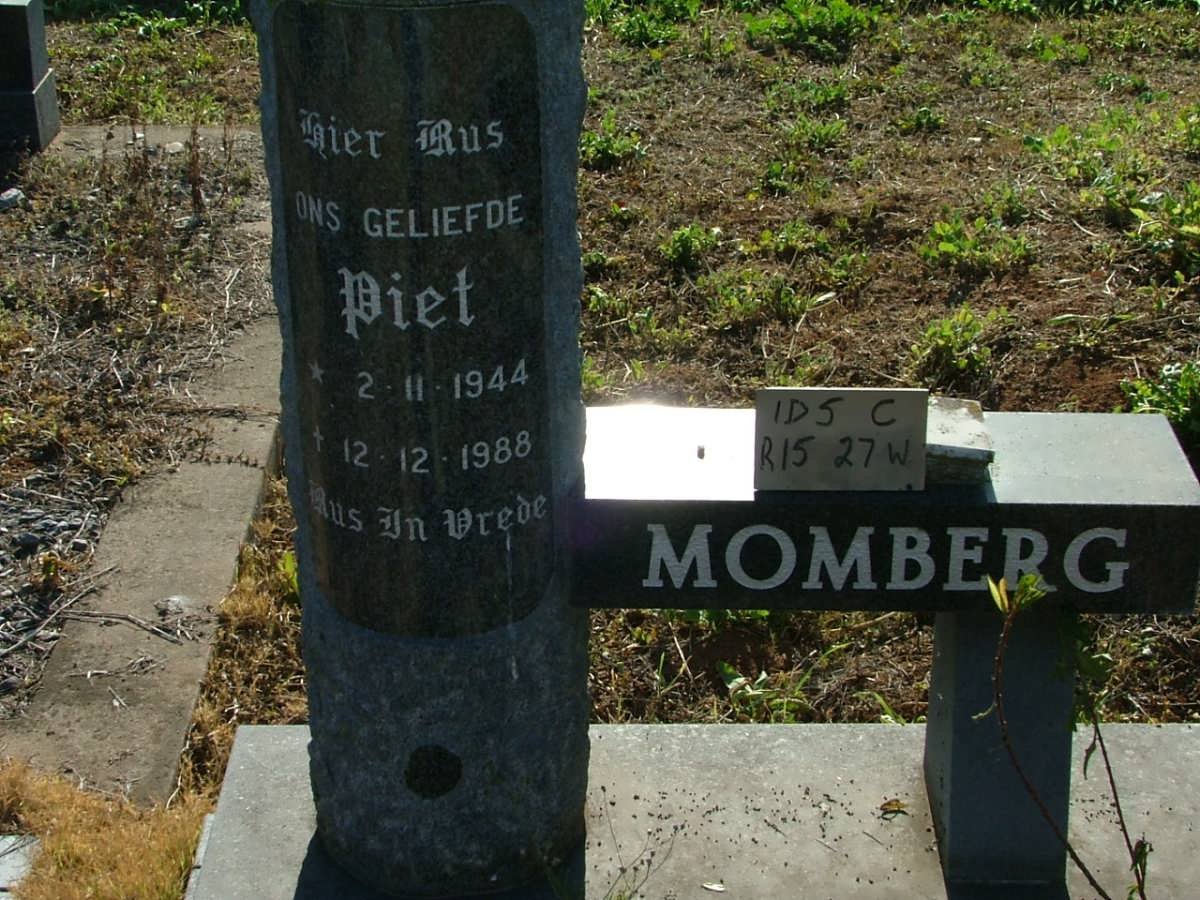 MOMBERG Piet 1944-1988