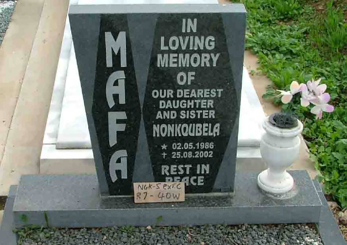 MAFA Monkqubela 1986-2002
