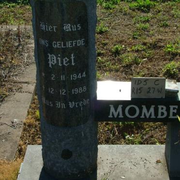 MOMBERG Piet 1944-1988