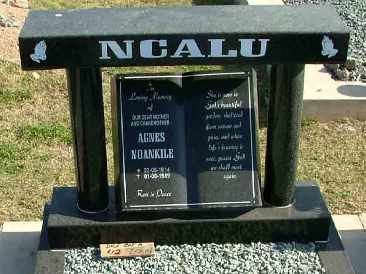 NCALU Agnes Noankile 1914-1989