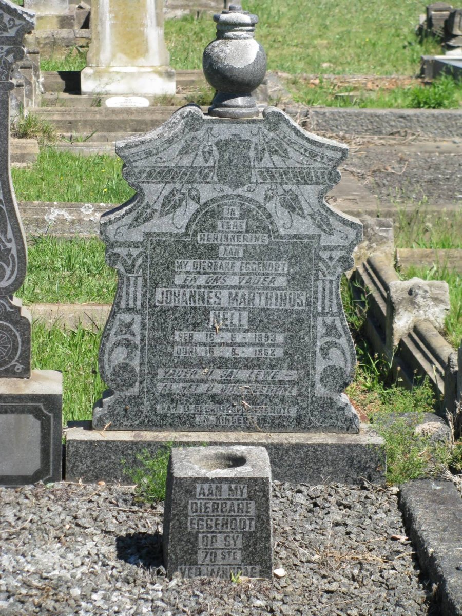 NELL Johannes Marthinus 1893-1962