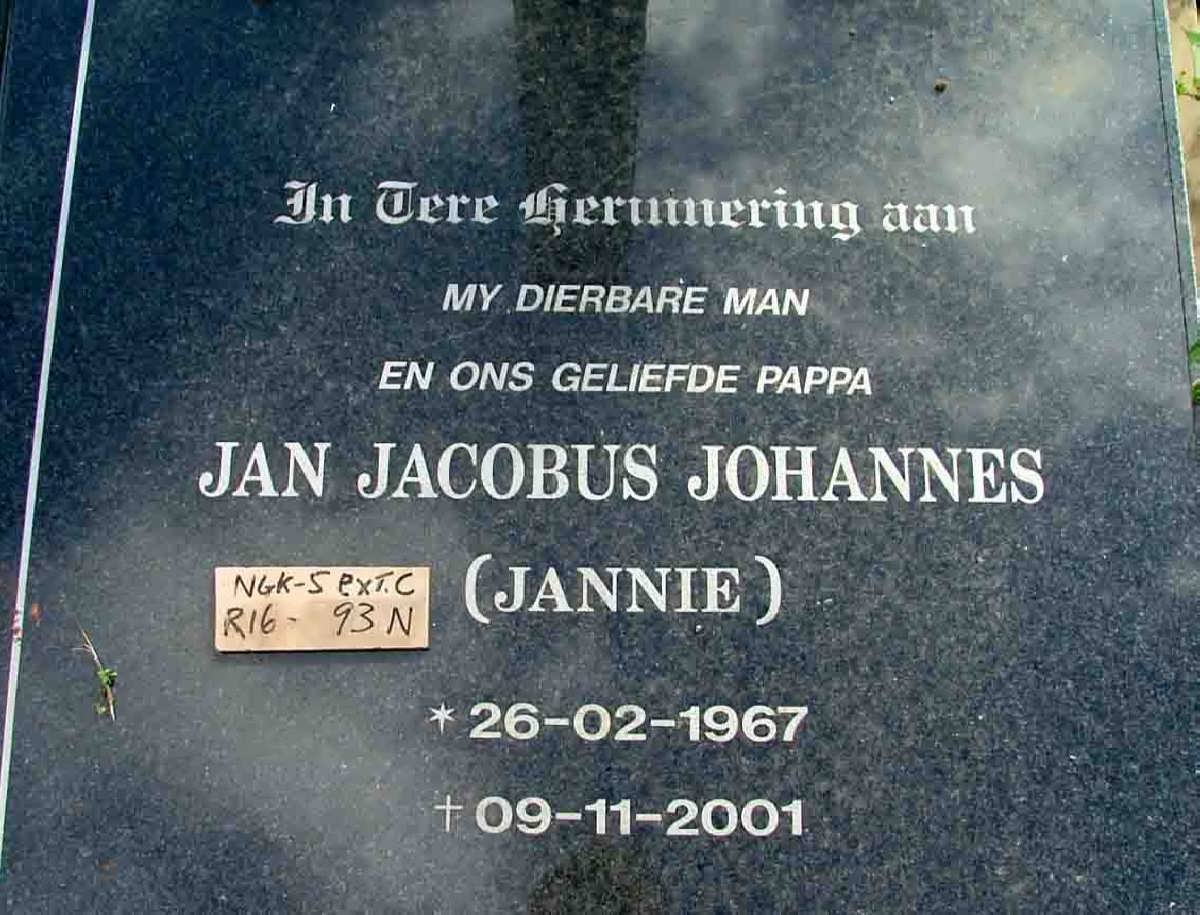 OLIPHANT Jan Jacobus Johannes 1967-2001