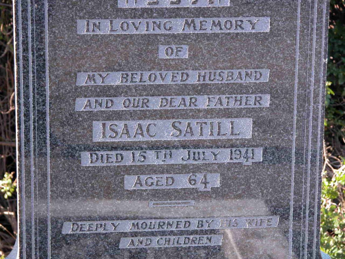 SATILL Isaac -1941