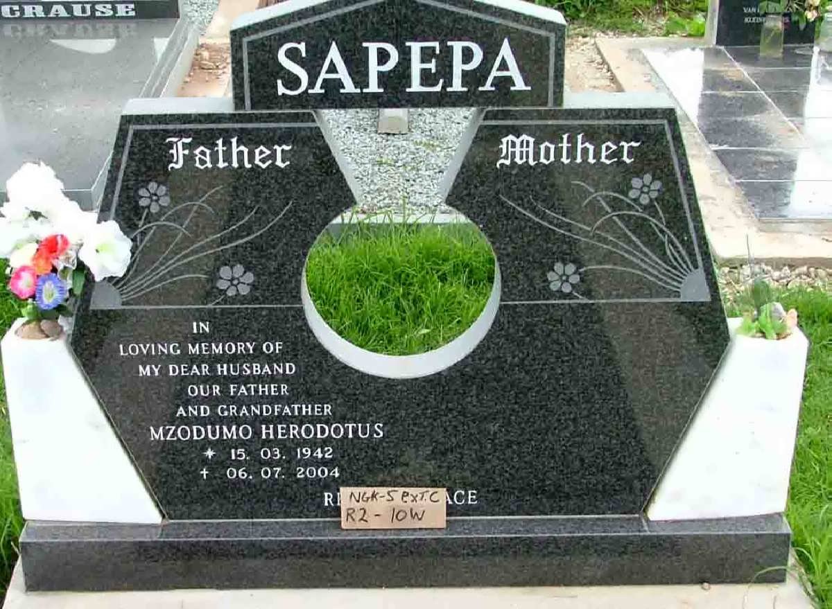 SAPEPA Mzodumo Herodotus 1942-2004