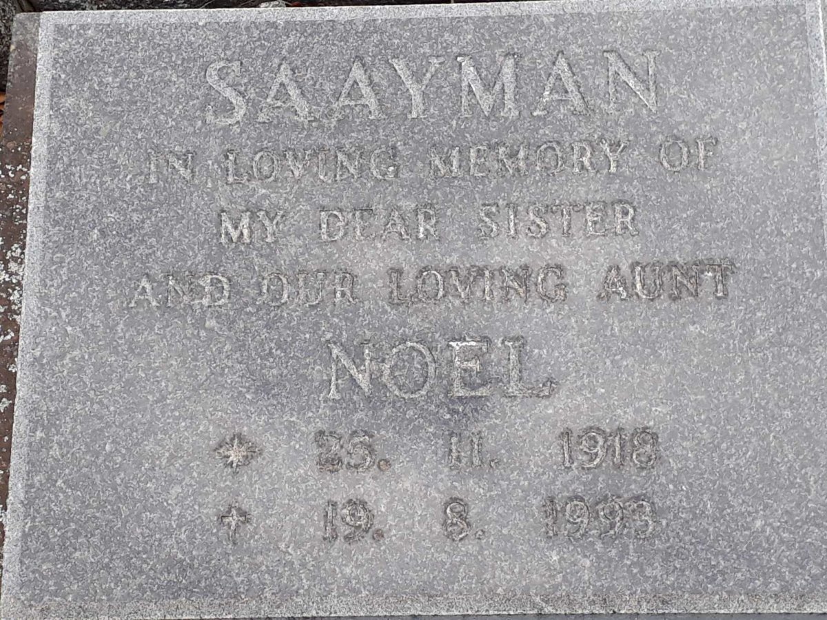 SAAYMAN Noel 1918-1993