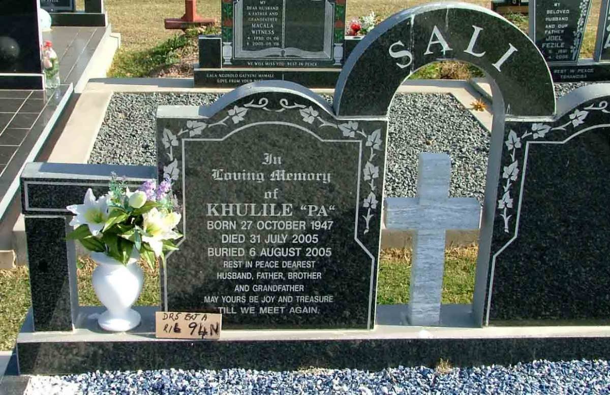 SALI Khulile 1947-2005