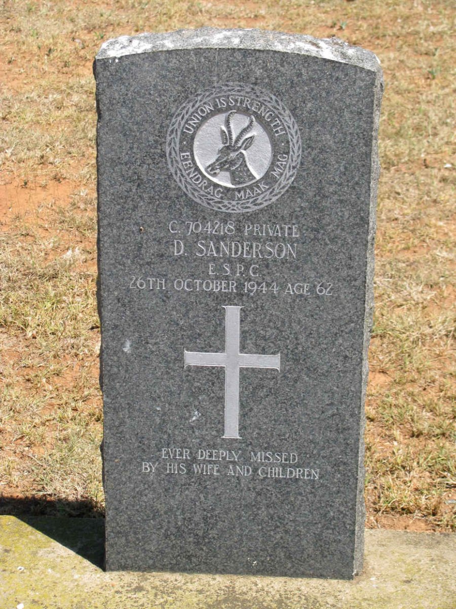 SANDERSON D. -1944