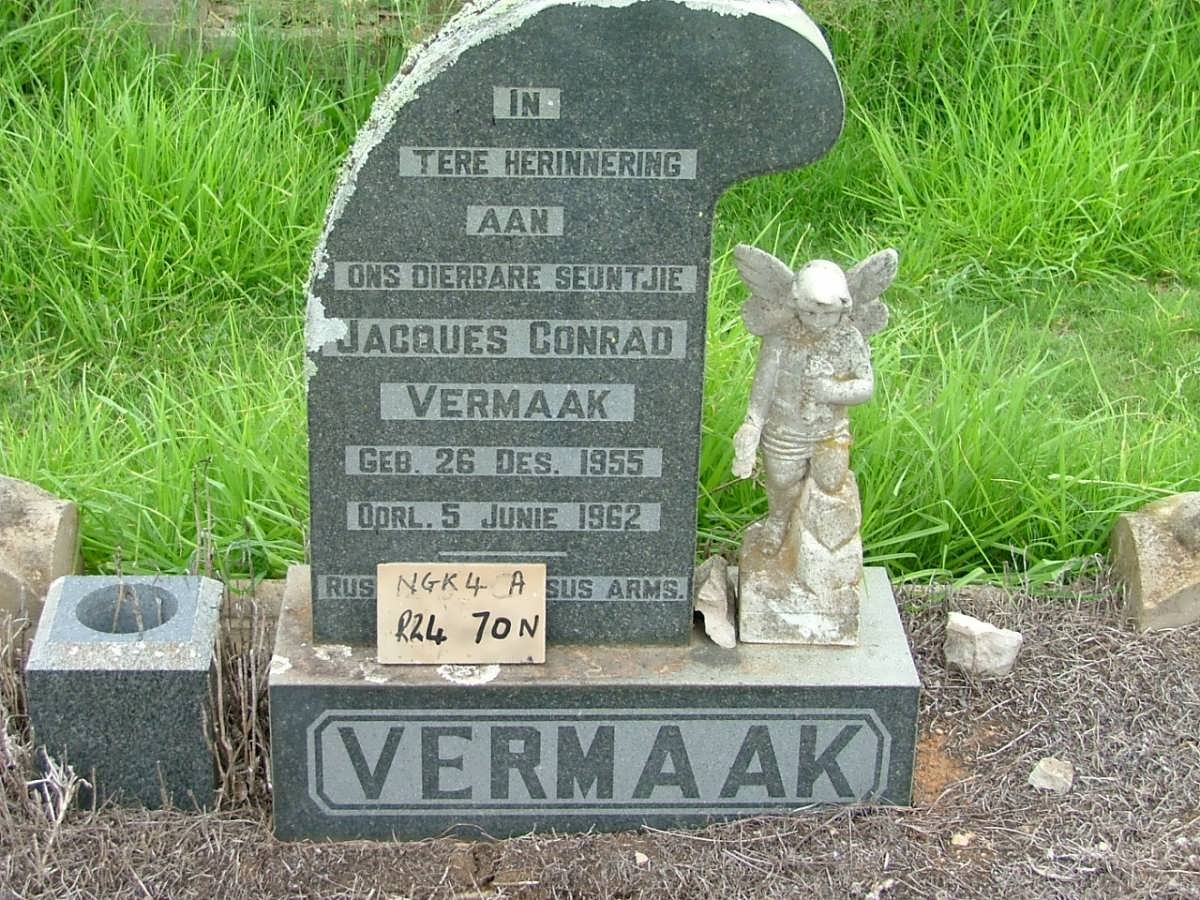 VERMAAK Jacques Conrad 1955-1962