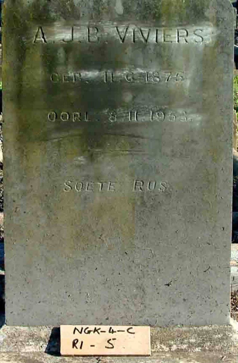 VIVIERS A.J.B. 1875-1953