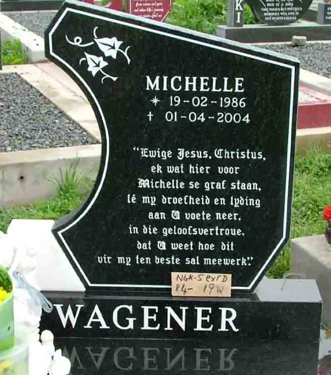 WAGENER Michelle 1986-2004