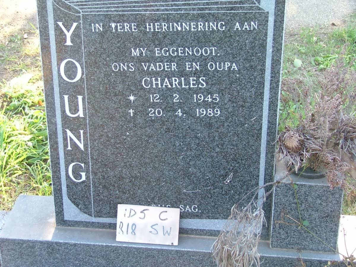 YOUNG Charles 1945-1989