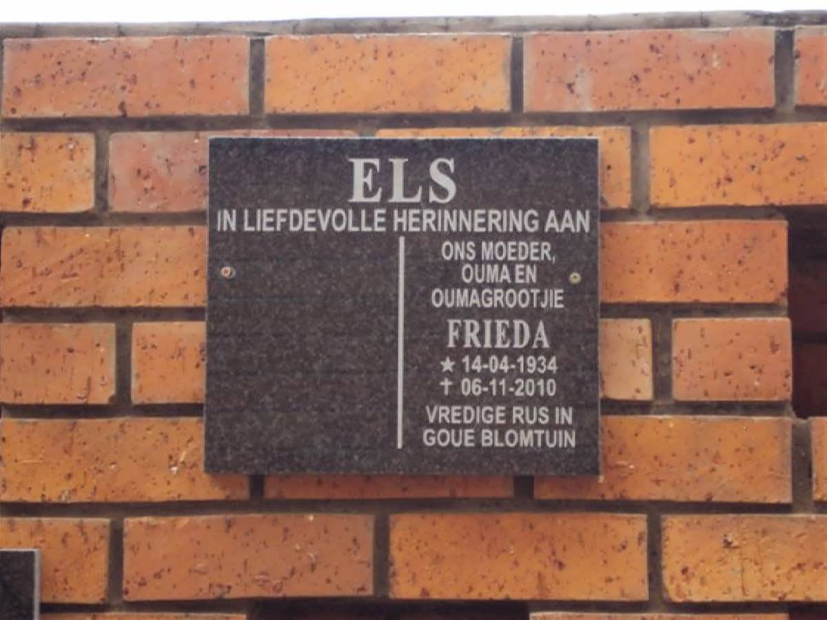 ELS Frieda 1934-2010