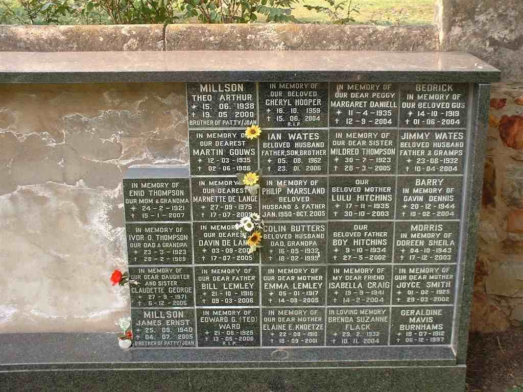 3. Memorial Wall