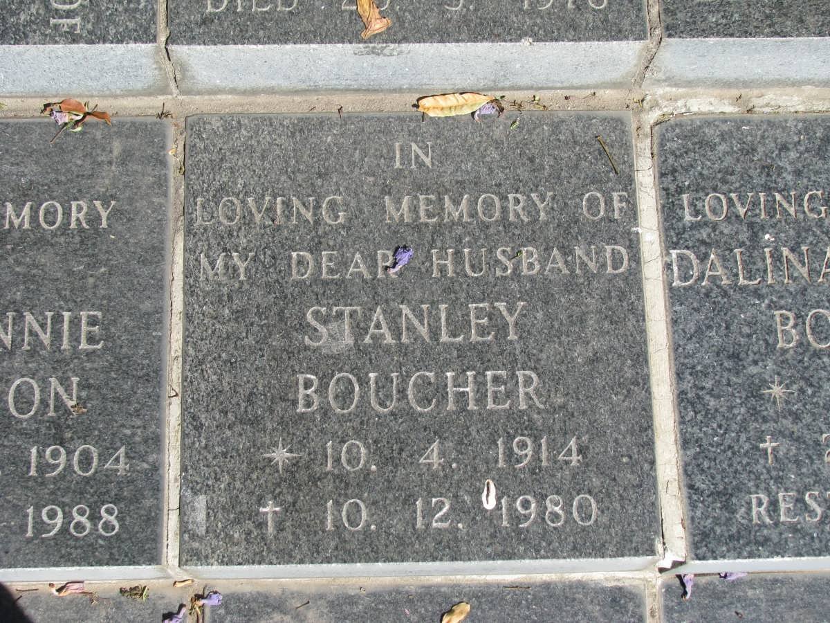 BOUCHER Stanley 1914-1980