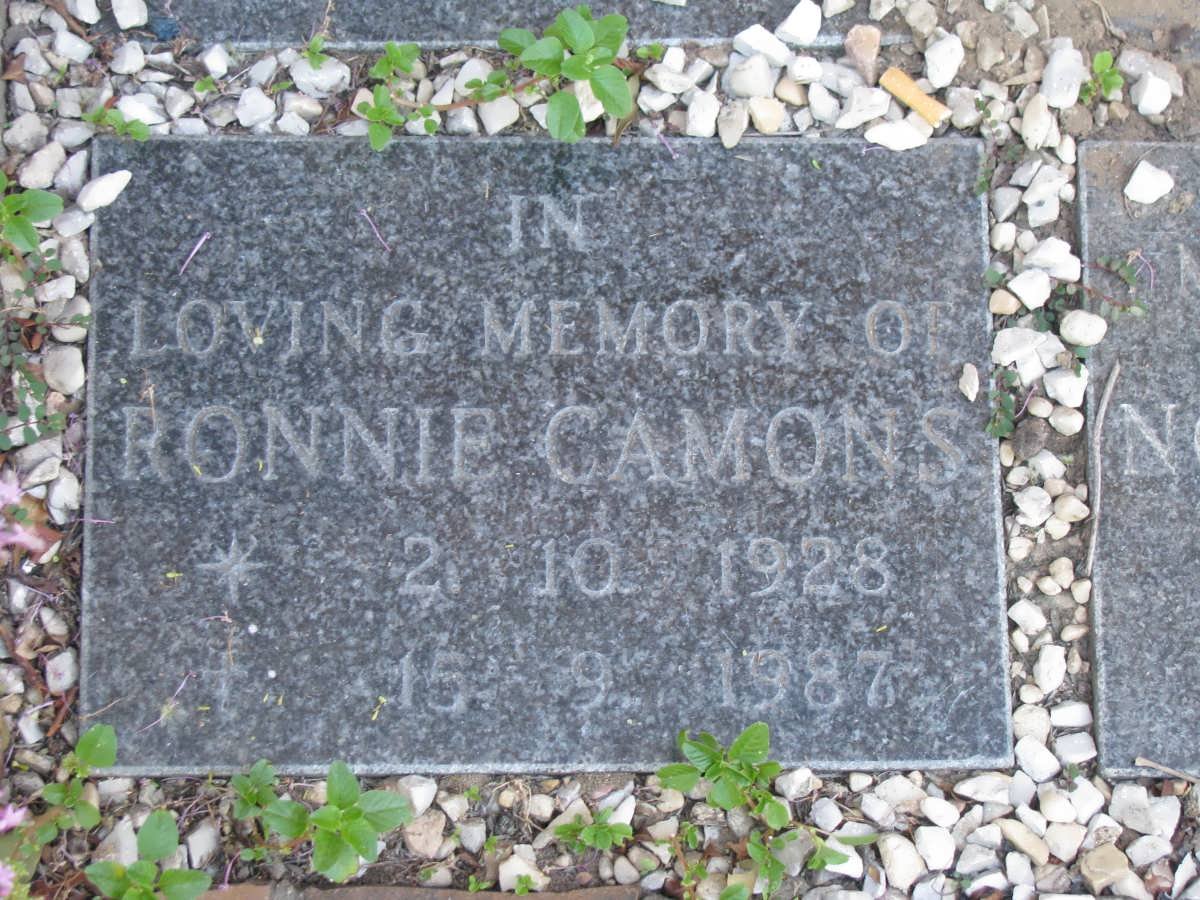 CAMONS Ronnie 1928-1987